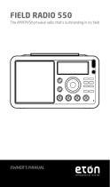 Eton FIELD RADIO 550 Manual de usuario