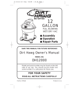 Dirt Hawg DH12000 El manual del propietario