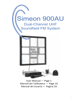 Simeon 900 AU Manual de usuario