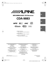 Alpine CDA-9883R El manual del propietario
