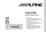 Alpine CDA-5755 El manual del propietario