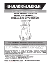 Black & Decker 11BDE-315 Manual de usuario