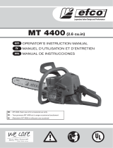 Efco MT4400 Manual de usuario