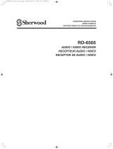 Sherwood RD-6505 Instrucciones de operación