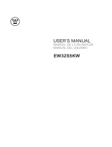 Westinghouse EW32S5KW Manual de usuario