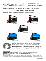 Schumacher Electric SC-600A Manual de usuario