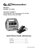 Schumacher Electric IP-125C Manual de usuario