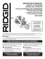 RIDGID GP80145SW Manual de usuario