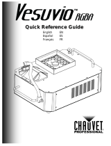 Chauvet Professional Vesuvio RGBA Manual de usuario