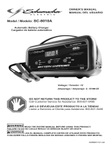 Schumacher Electric SC-8010A El manual del propietario