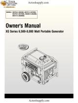 AC Tool Supply 005747-0 (XG8000E) El manual del propietario
