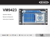 Jensen VM9423 - Double DIN 6.5 Touchscreen Multimedia System Manual de usuario