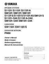 Yamaha SW118IV Manual de usuario