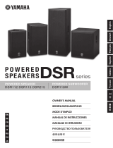 Yamaha DSR Serie Manual de usuario