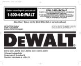 DeWalt DC616K Manual de usuario