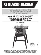 Black & Decker BT1800 Manual de usuario