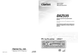 Clarion DXZ535 Manual de usuario