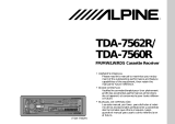 Alpine tda 7560 r El manual del propietario