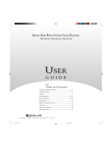 Maytag Jenn-air PRG3610 series Manual de usuario
