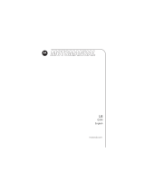 Motorola L6 Manual de usuario