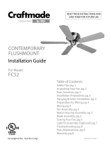 Craftmade HC42 Guía de instalación