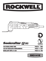 Rockwell Sonicrafter F50 RK5141K Instrucciones de operación