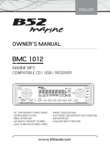 B52 marine BMC 1012 El manual del propietario