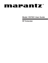 Marantz RX7001 Manual de usuario