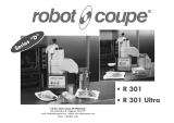 Robot Coupe R 301 Instrucciones de operación