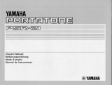 Yamaha Portatone PSR-21 El manual del propietario