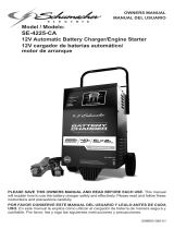 Schumacher Electric SE-4225-CA Instrucciones de operación