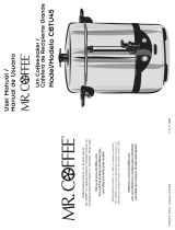 Mr. Coffee CBTU45 Manual de usuario