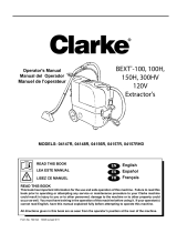 Clarke 04147R Manual de usuario