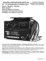 Schumacher Electric Pro PSC-2030T El manual del propietario