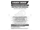 Black & Decker CWV9610 Manual de usuario