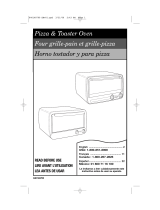 Hamilton Beach pizza and toaster oven Manual de usuario