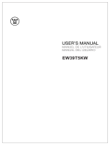 Westinghouse EW39T5KW Manual de usuario