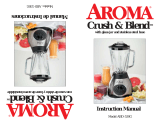 Aroma Crush & Blend ABD-530G Manual de usuario