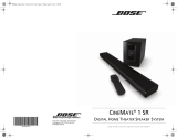 Bose CineMate® 1 SR home theater speaker system Guía de instalación