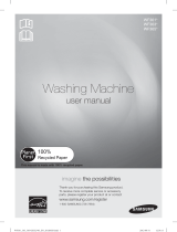 Samsung WF363 Manual de usuario