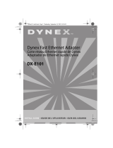 Dynex TARJETA PC CARD DE RED DX-E201 Manual de usuario