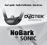 Dogtek NoBark Sonic Guía del usuario