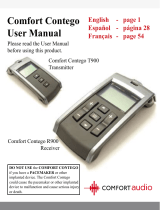 Comfort audio Comfort Contego T900 Manual de usuario
