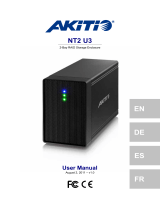 Akitio NT2 U3 Manual de usuario