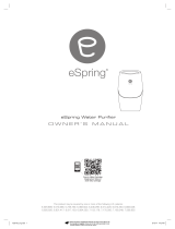 eSpring Water Purifier El manual del propietario
