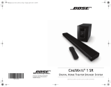 Bose CineMate® 1 SR Manual de usuario