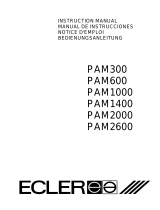 Ecler PAM2000 Manual de usuario