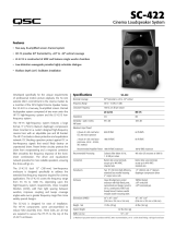 QSC DCS-SC-422C Manual de usuario
