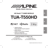 Alpine TUA-T550HD Manual de usuario