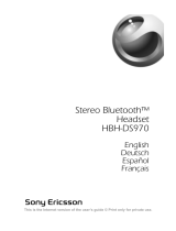 Sony Ericsson HBH-10 Manual de usuario
